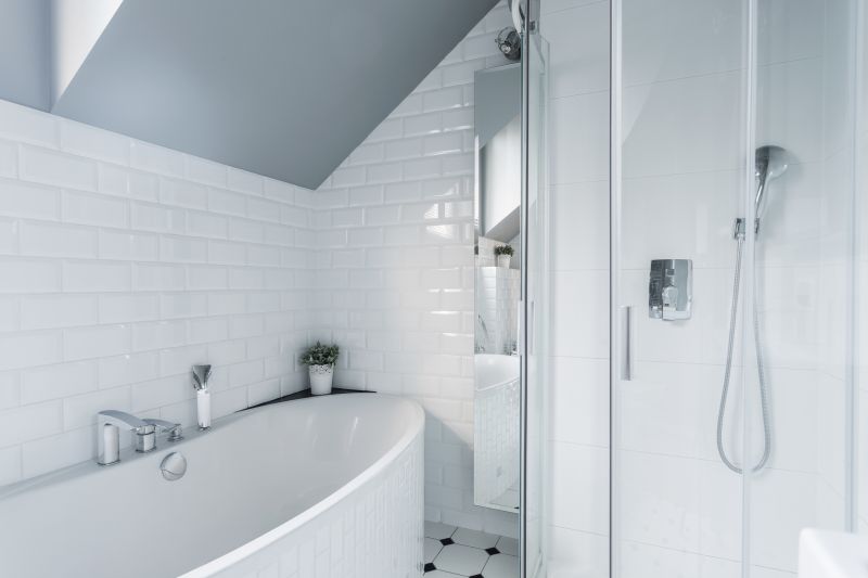 Tile Accents in Showers